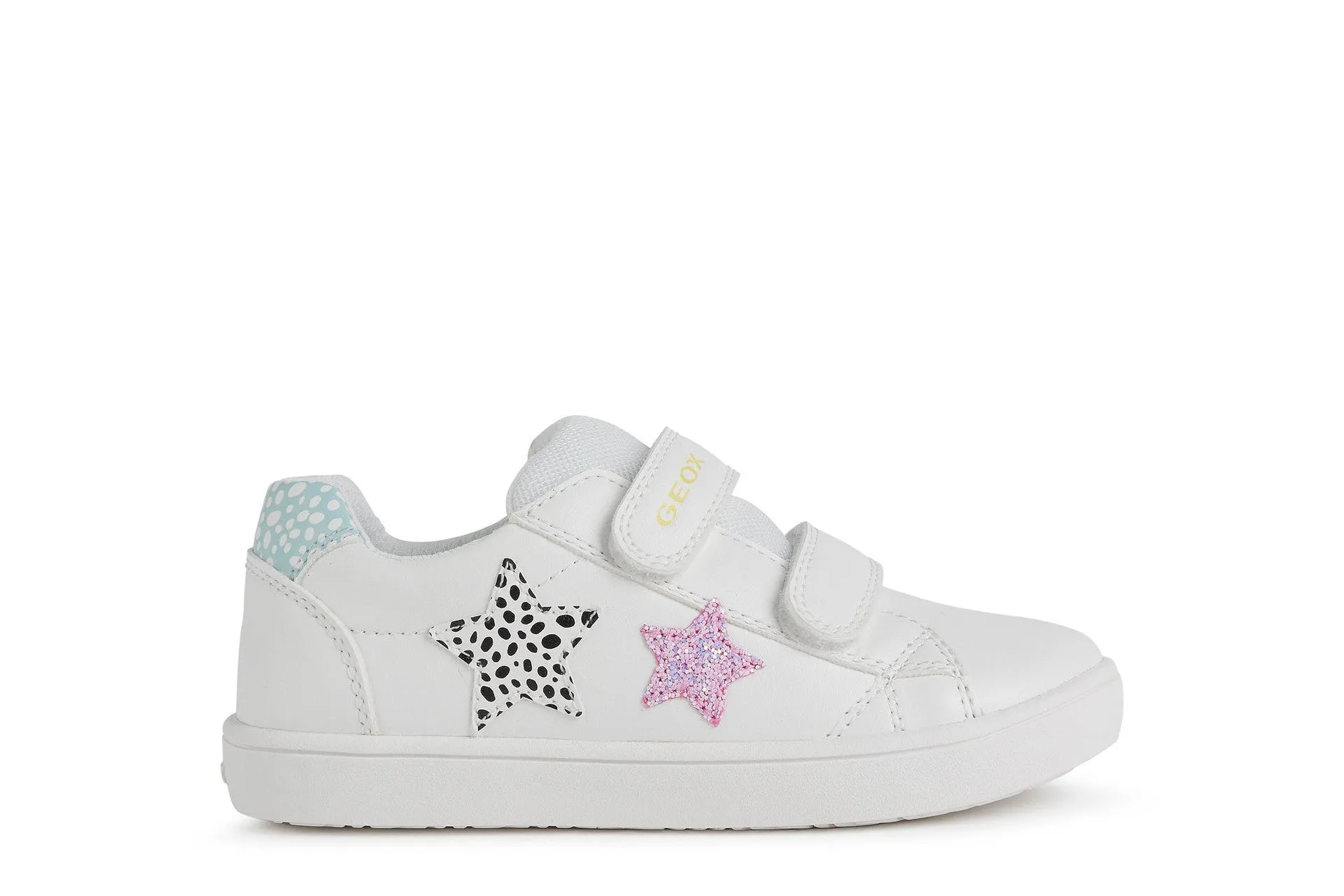 Geox Kathe Girls White Trainer