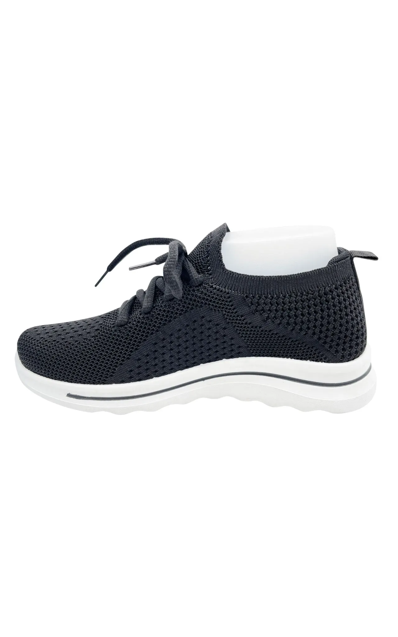 Joy Trainers | Lace Up | Black