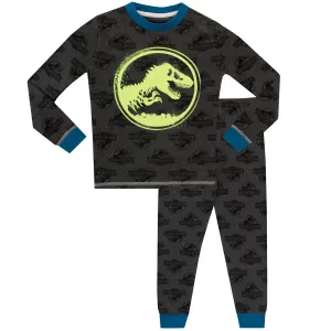 Jurassic World Snuggle Fit Pyjamas - Glow in the Dark