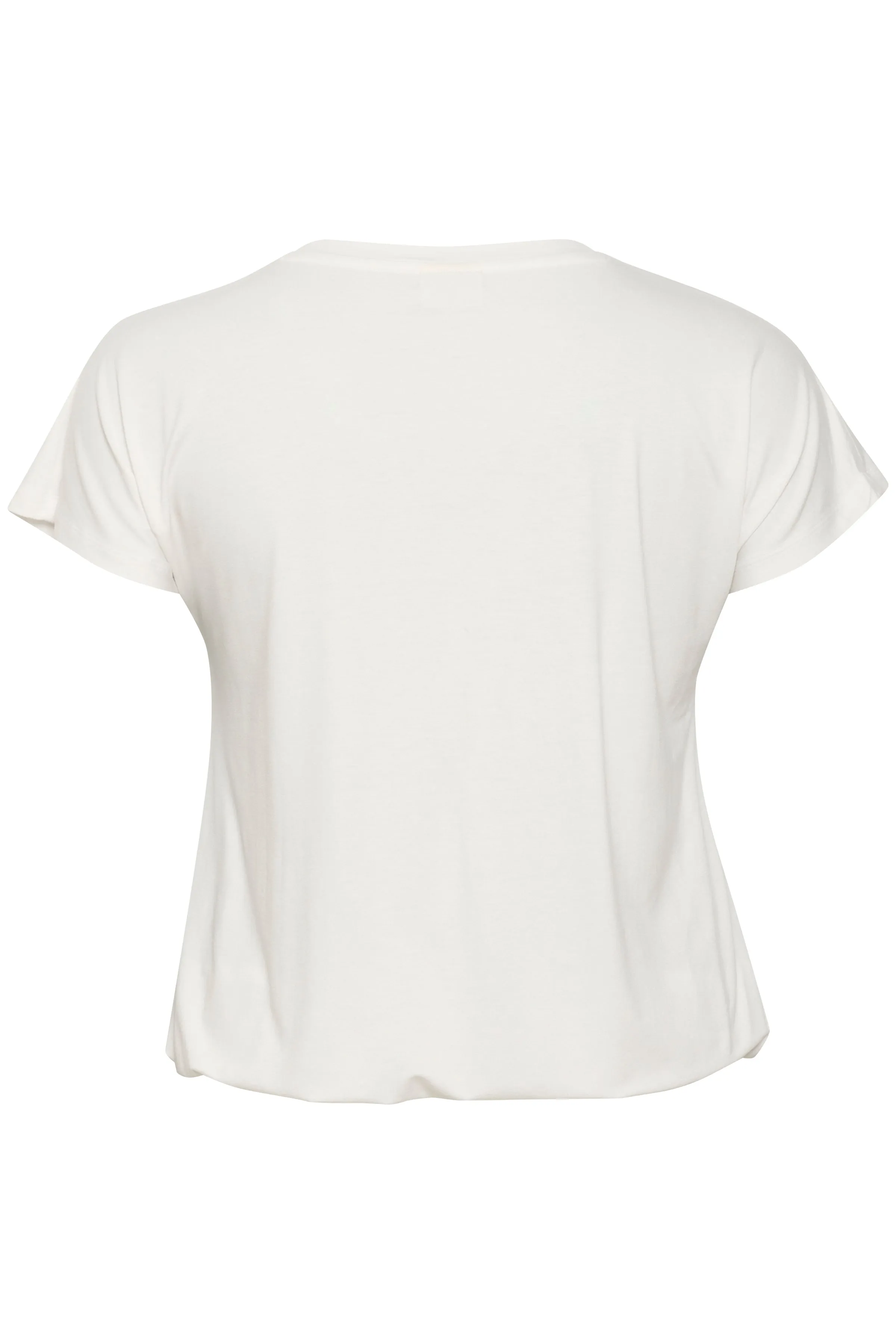 Kaffe Curve Jena Tee in White