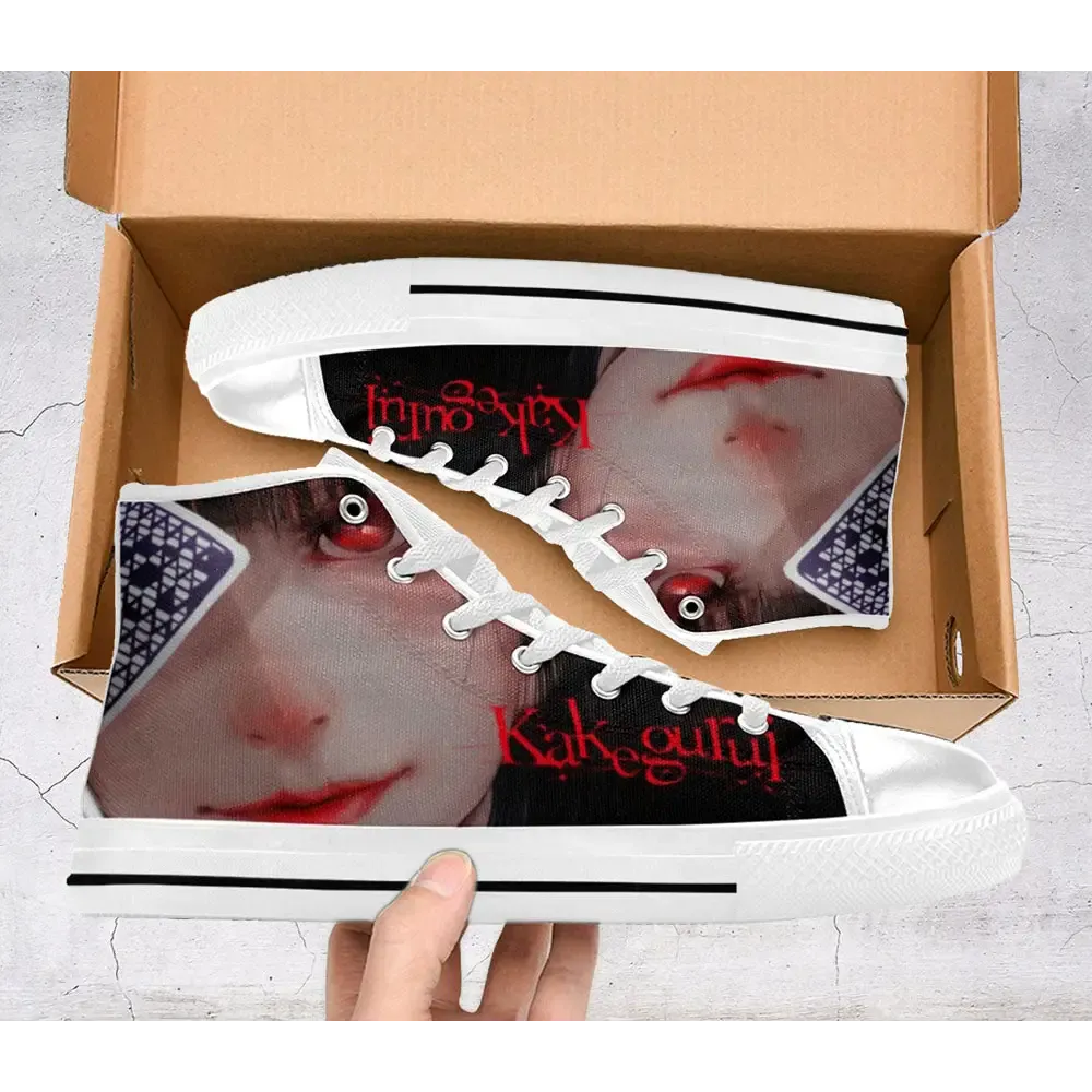 Kakegurui Compulsive Gambler Yumeko Jabami Shoes High Top Sneakers for Kids and Adults