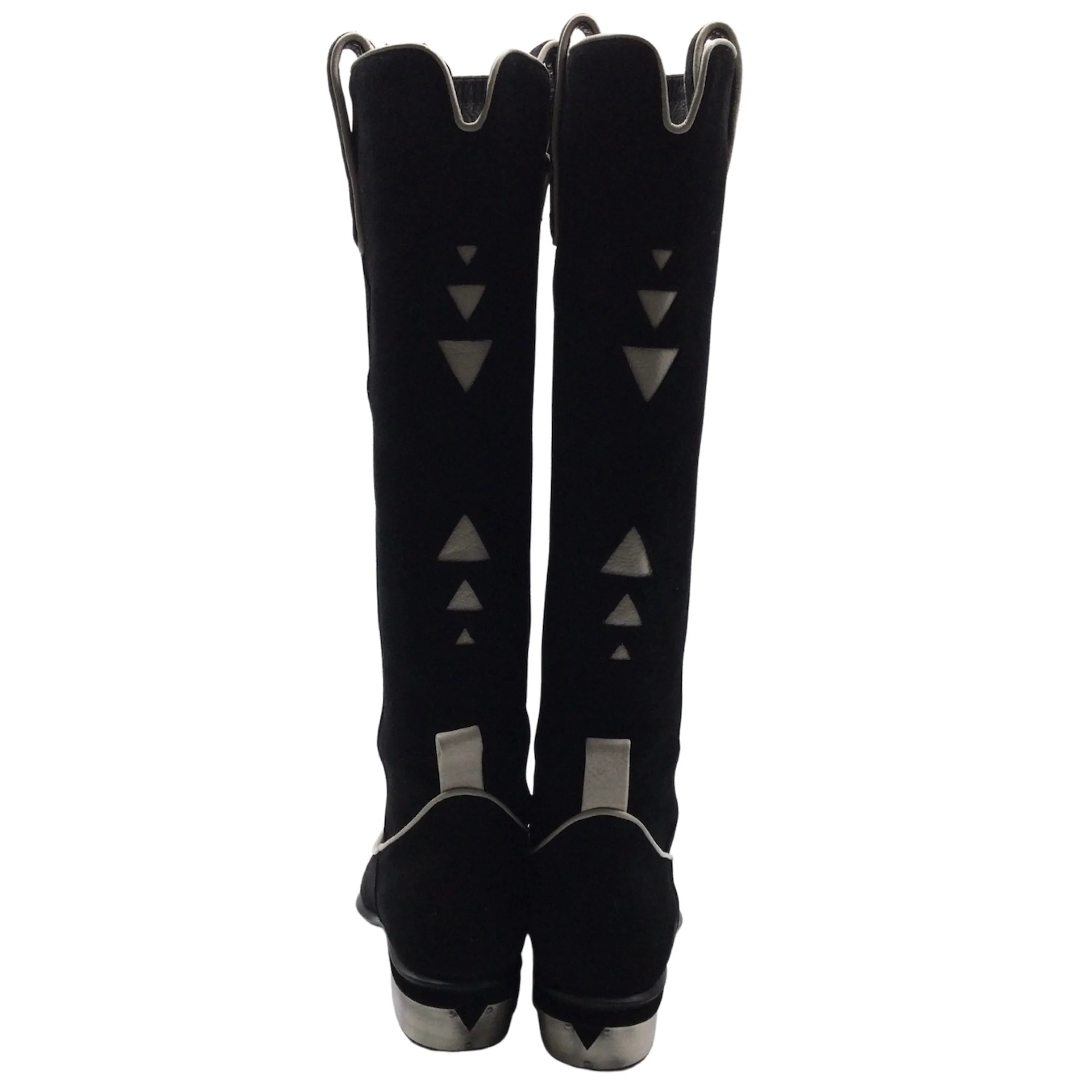 Kate Cate Black Stella Rock Boots/Booties