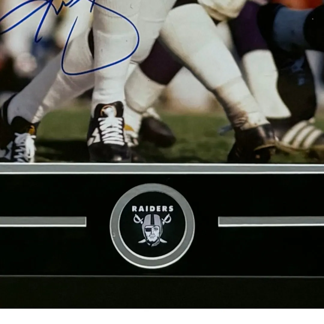 Ken Stabler Hand Signed & Framed Oakland Raiders 16x20 Football Photo