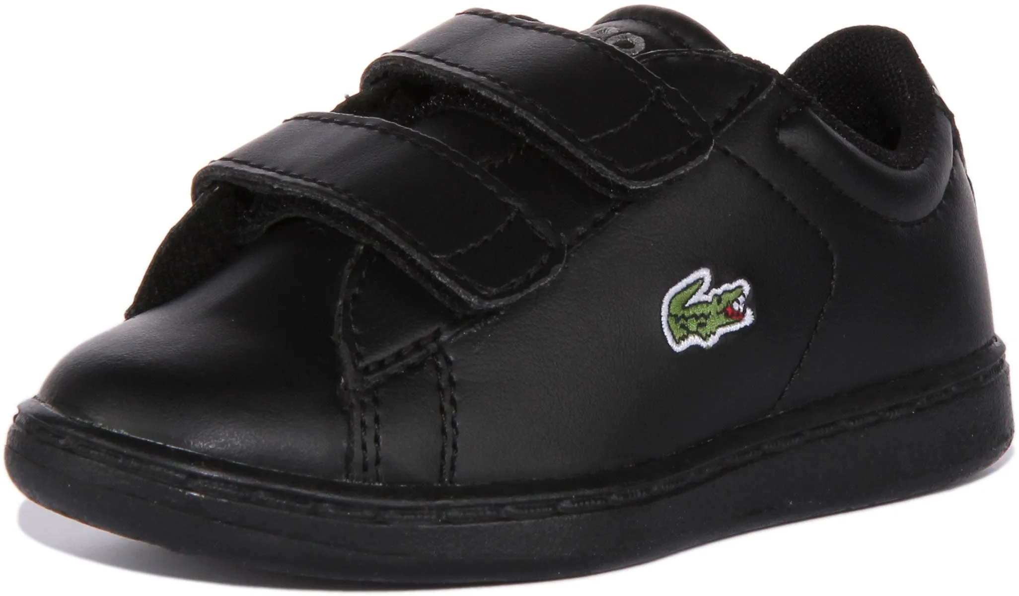 Lacoste Carnaby Evo In Black For Infants