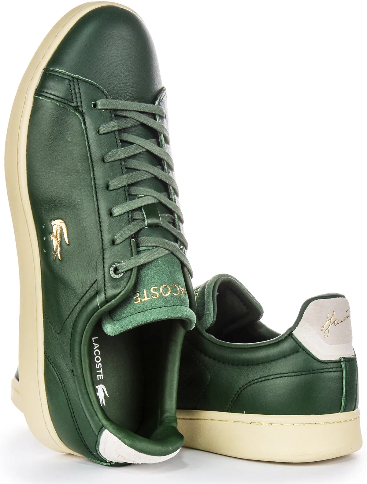 Lacoste Carnaby Pro In Dark Green For Men