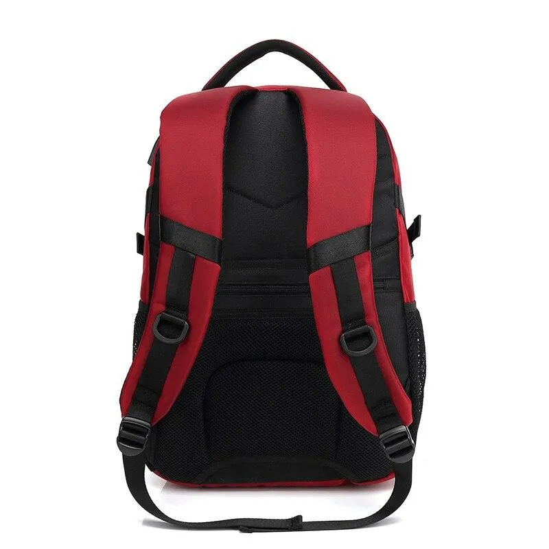 Large Capacity Unisex Waterproof 14'' 15.6'' Laptop Zipper Travel Backpack