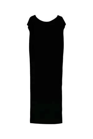 LASER T MAXI DRESS BLACK