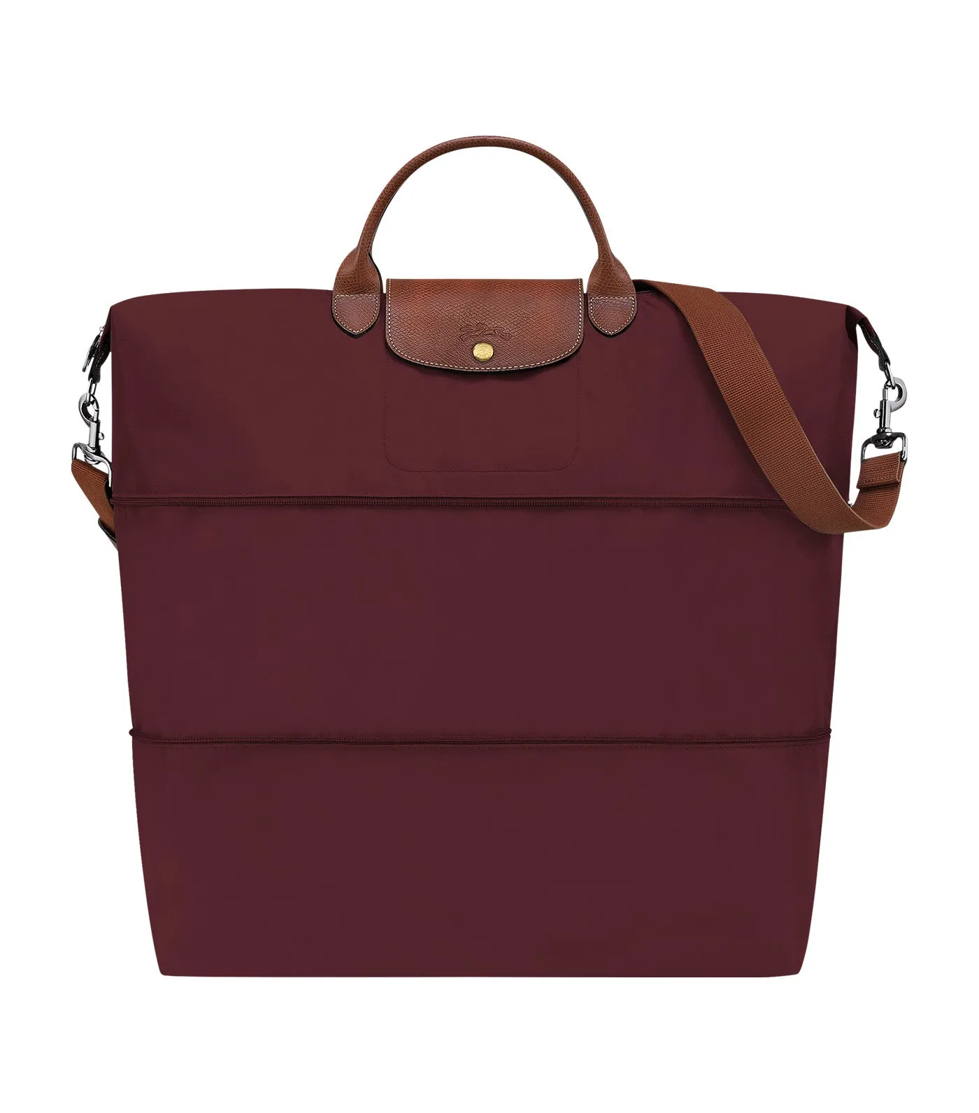 Le Pliage Original Travel Bag Expandable Burgundy