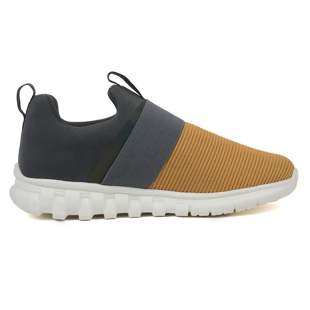 Leap7x Non Lacing Yellow Casual Slip on Shoes For Women MERCY By Liberty