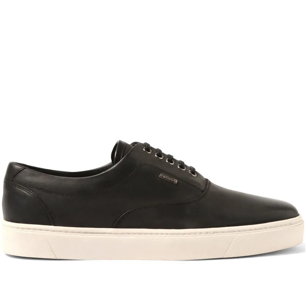 Leather Lace-up Trainers - HARROGATE / 323 411