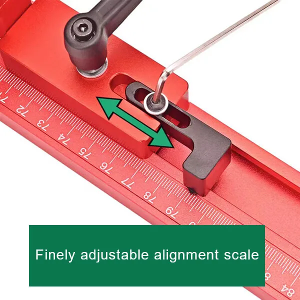 Levoite™ 45 Type T-Slot Miter Track Fence Stop For 45# T-track