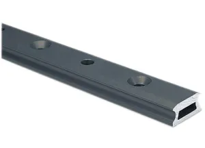 Lewmar Size 1 Drilled Track - Black - 3 Lengths