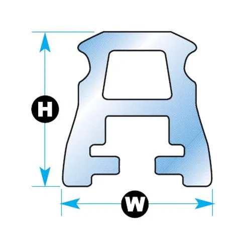 Lewmar Size 1 Heavy Duty Beam Track - 3 Lengths