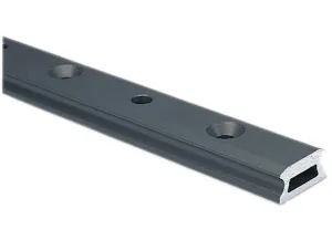 Lewmar Size 2 Drilled Track - Black - 3 Lengths