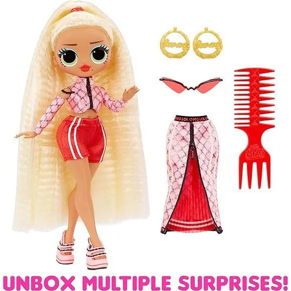 LOL Surprise OMG Swag Fashion Doll with Multiple Surprises Including Transforming Fashions and Fabulous Accessories