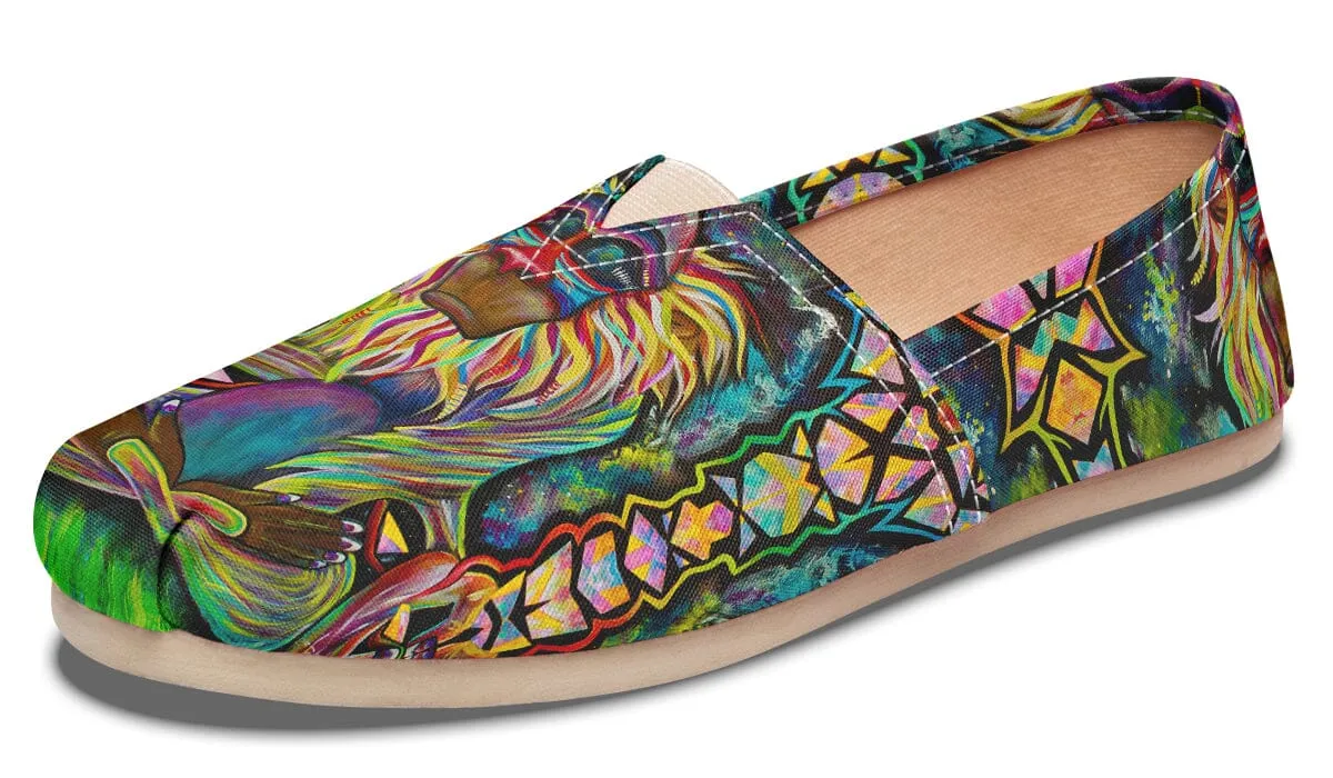 Meditating Rafiki Casual Slip on Shoes