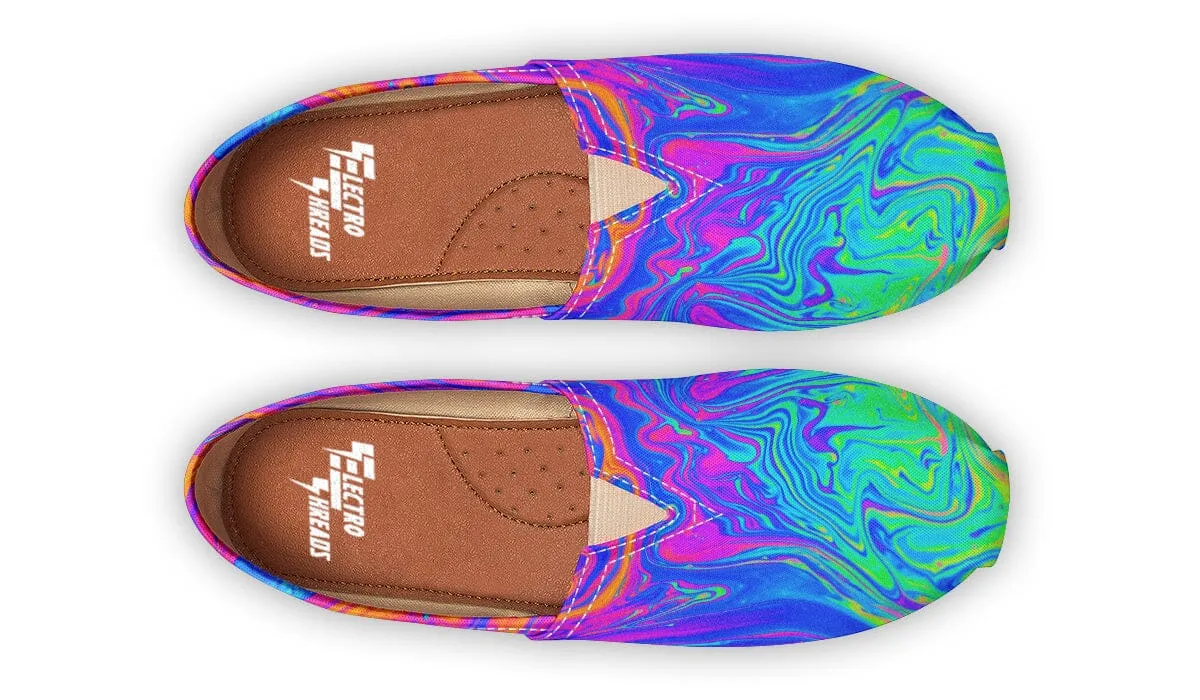 Melting Colors Casual Slip on Shoes