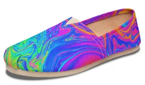 Melting Colors Casual Slip on Shoes