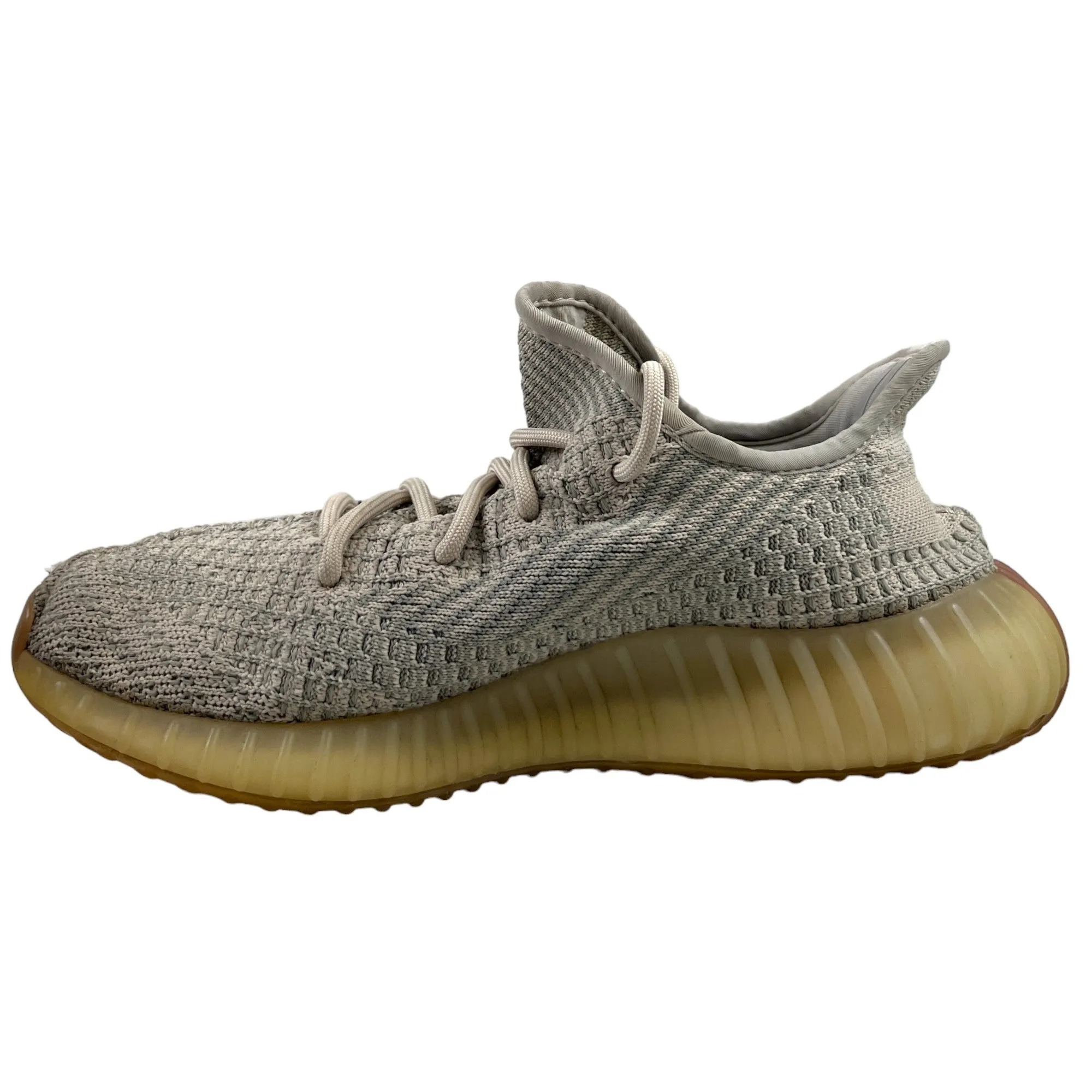 Men's 350 Boost V2 Static Low Trainers Grey Size EU 40.5 / UK 6.5