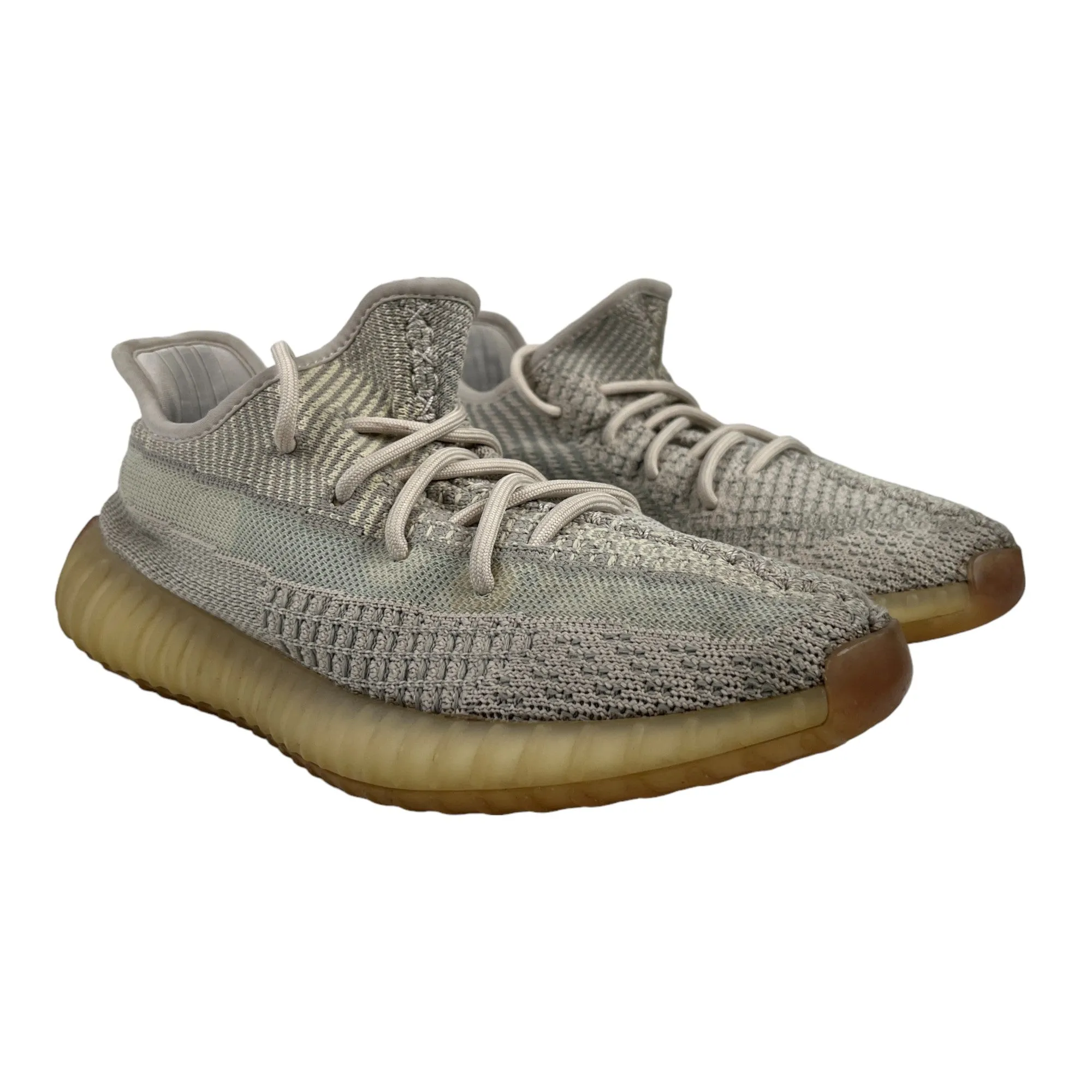 Men's 350 Boost V2 Static Low Trainers Grey Size EU 40.5 / UK 6.5