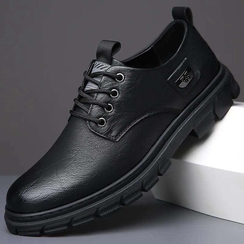 Men's Breathable Sports Casual Business Leather Shoes