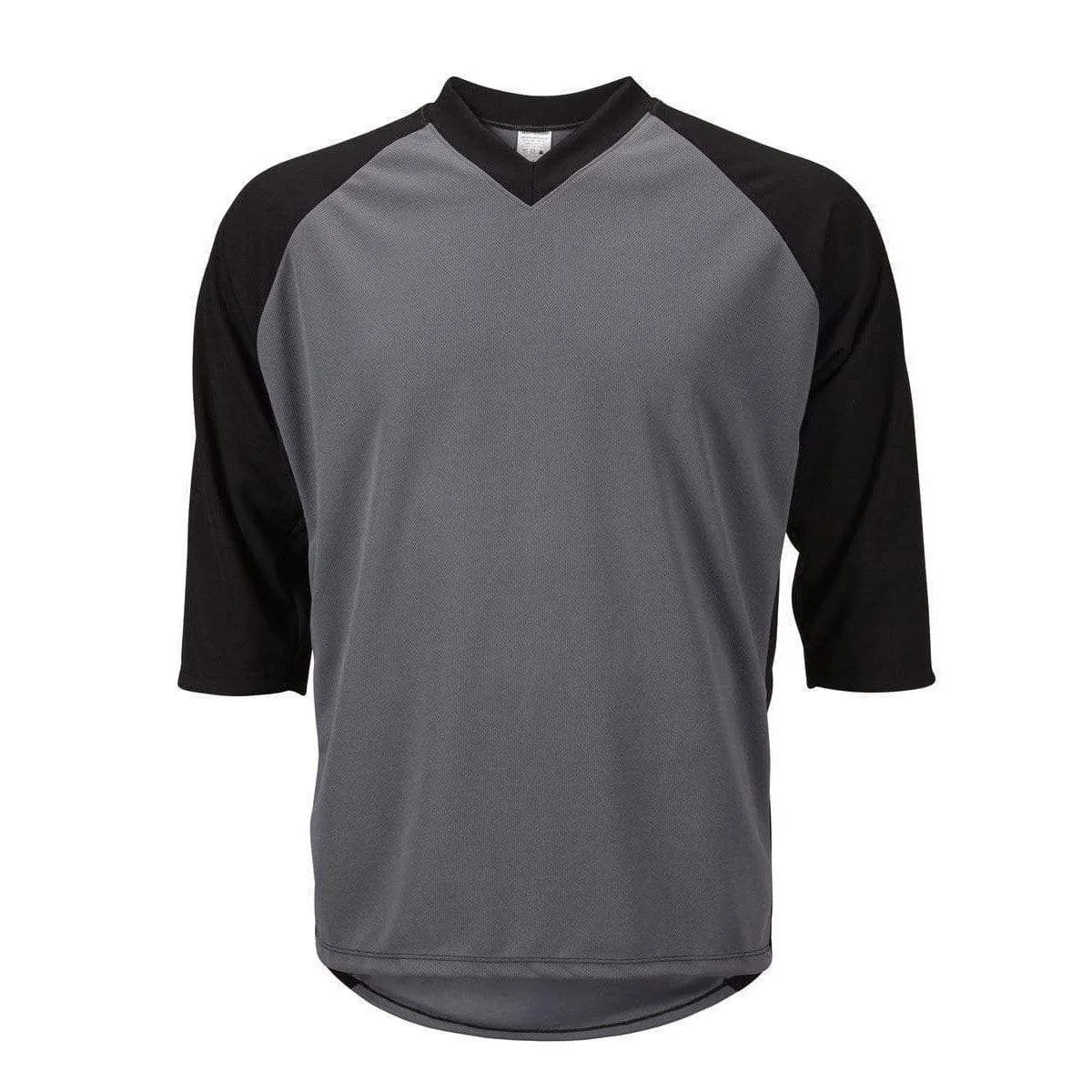 Men's Grey & Black Mountain Bike Jersey