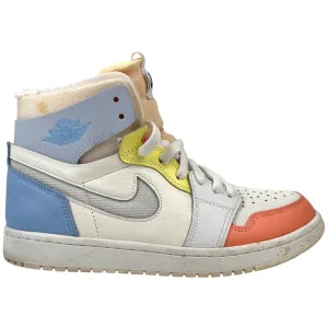 Men's Jordan 1 High Zoom Air Cmft To Be My First Coach High Trainers White Size EU 40 / UK 6