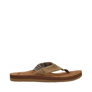 Men's Shoes Sanuk FRAID NOT SOFT TOP Casual Flip Flop Sandals 1116736 NATURAL