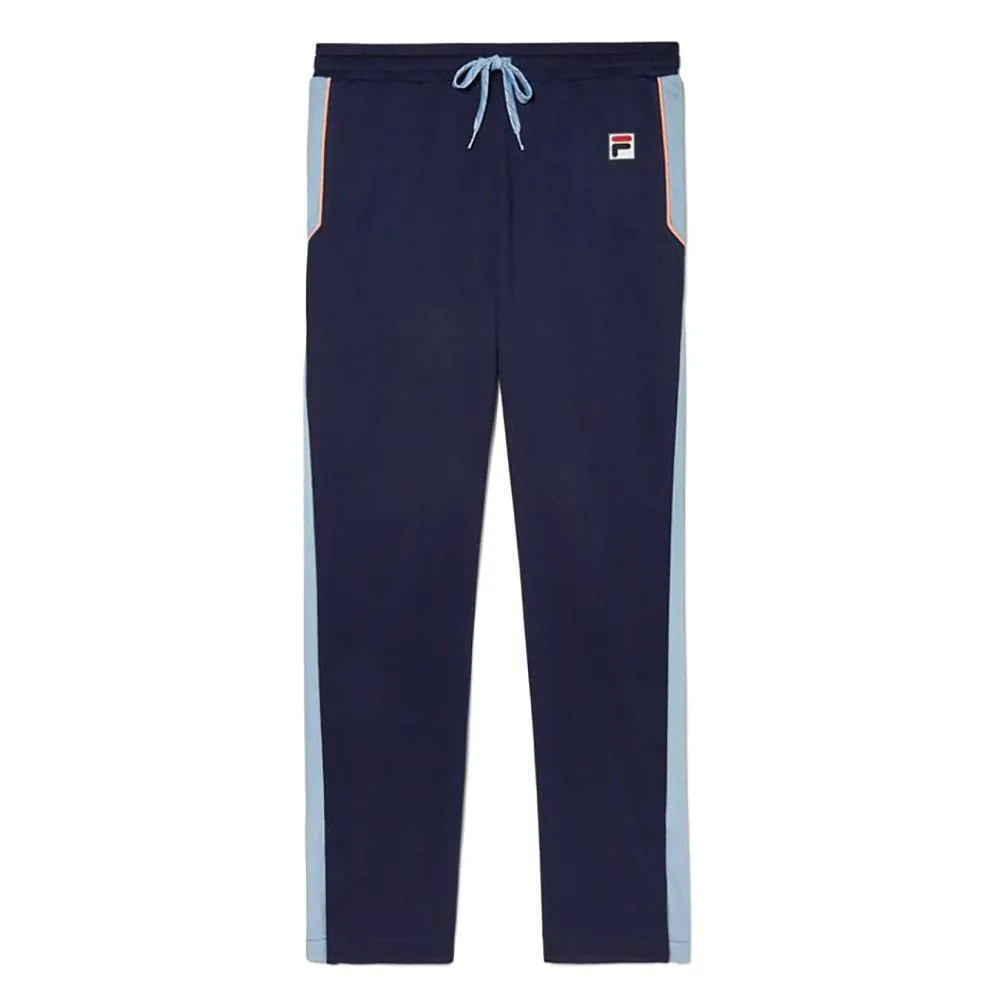 Men`s Solar Power Tennis Track Pant Fila Navy and Blue Chill