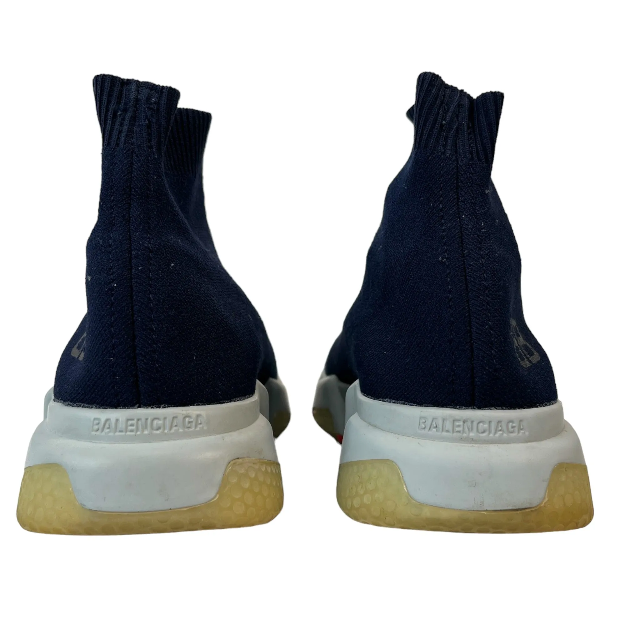 Men's Speed Sock High Trainers Navy Size EU 40 / UK 6