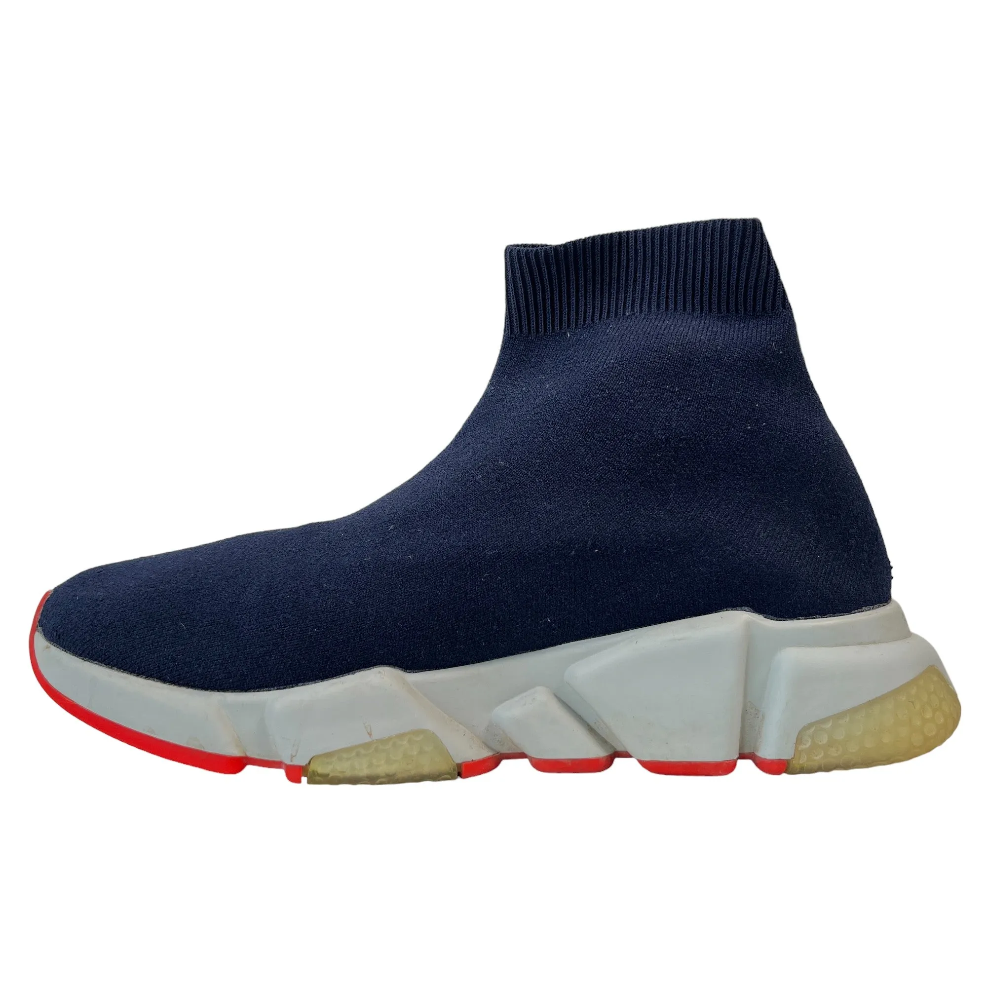 Men's Speed Sock High Trainers Navy Size EU 40 / UK 6