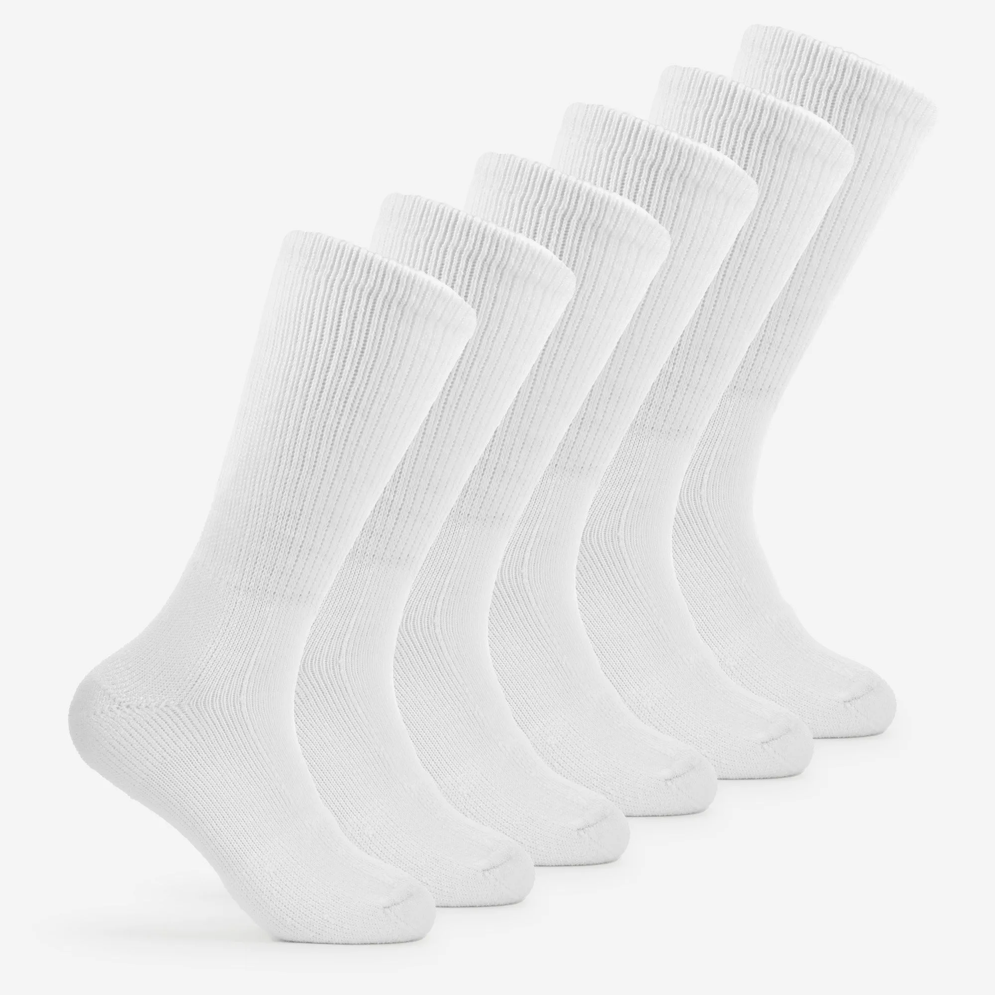 Moderate Cushion Crew Walking Socks (6 Pairs) | WX | Pay for 5, get 1 FREE!