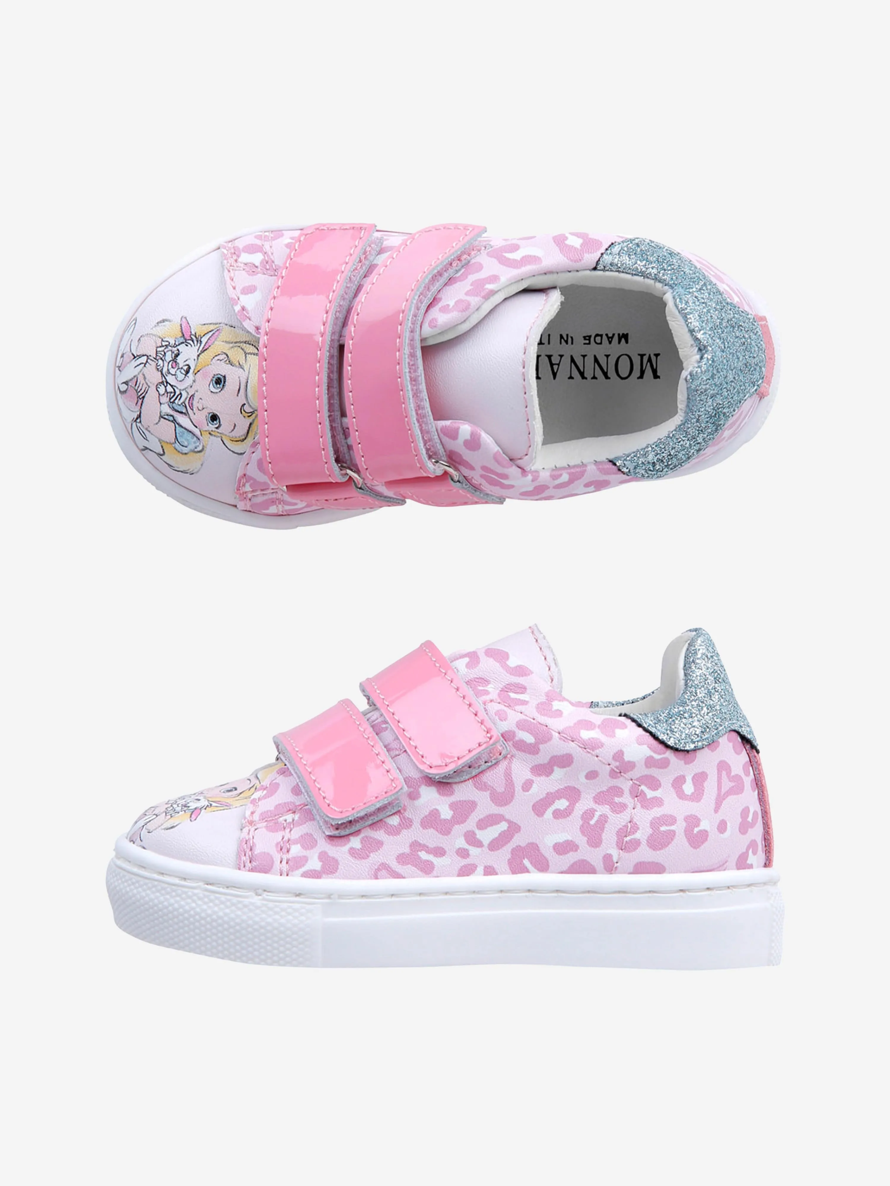 Monnalisa Girls Alice In Wonderland Trainers