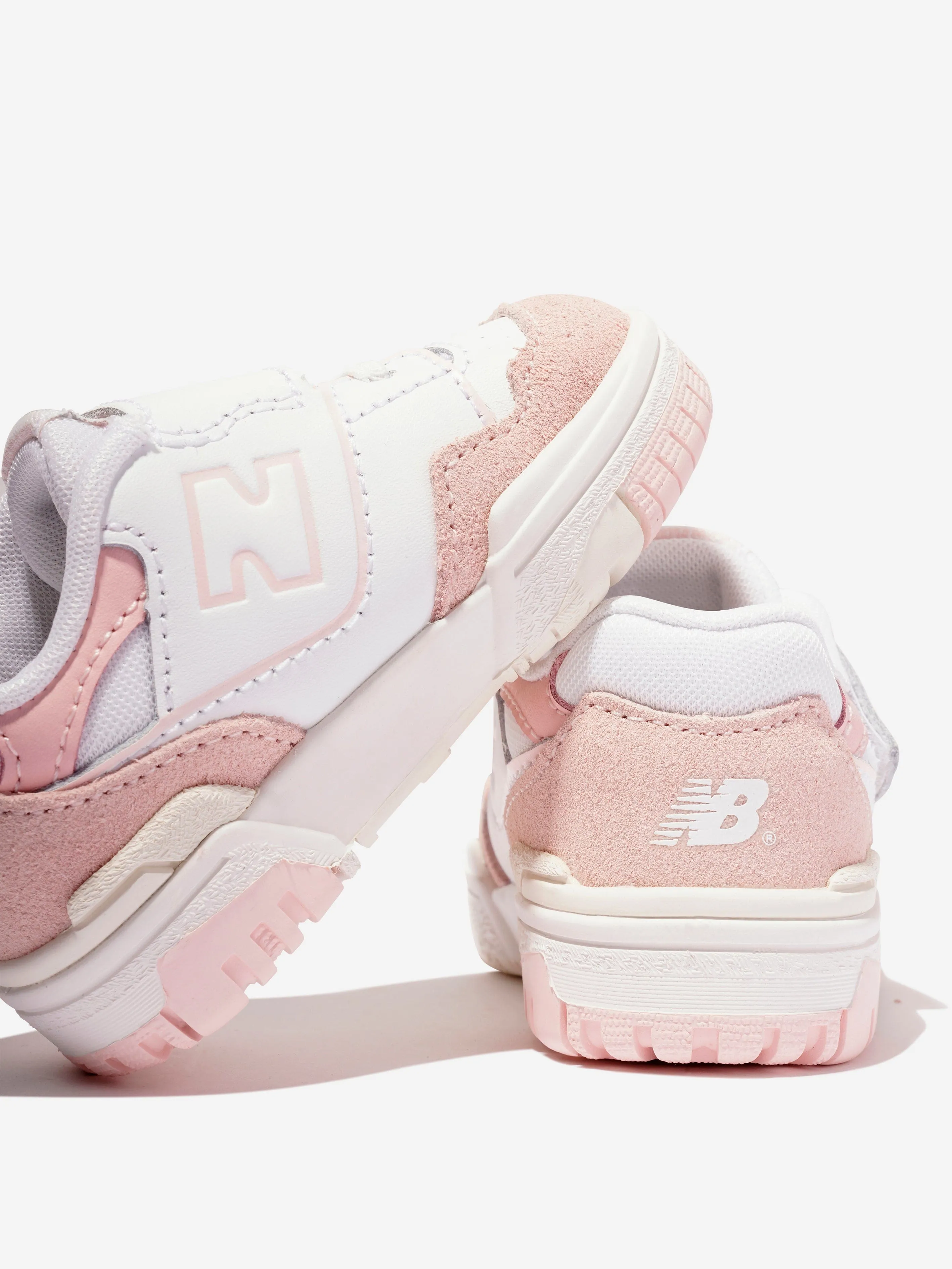 New Balance Girls 550 Trainers in Pink