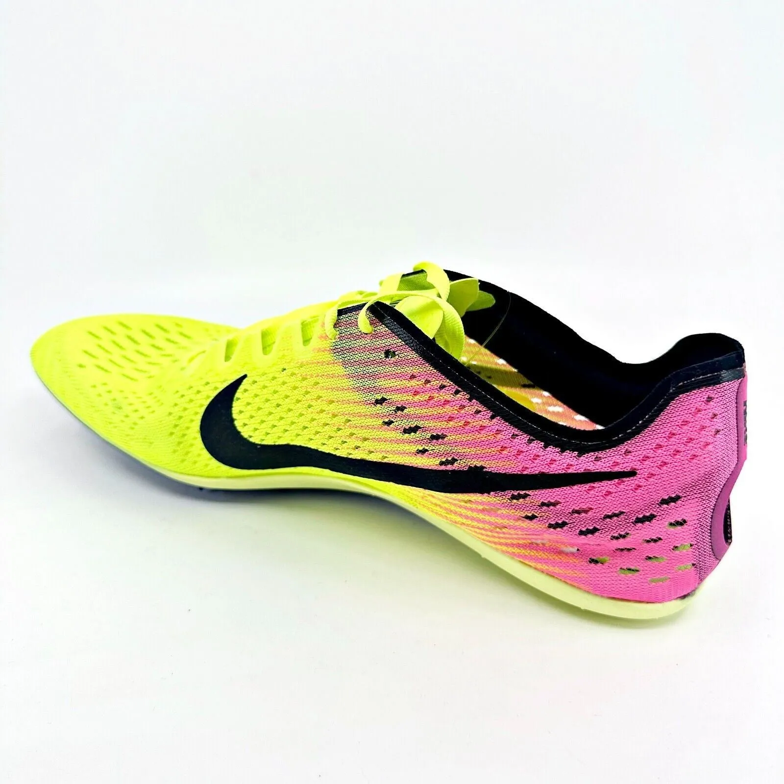 Nike Zoom Victory 3 OC Volt Pink Mens Track & Field Distance Running Shoes