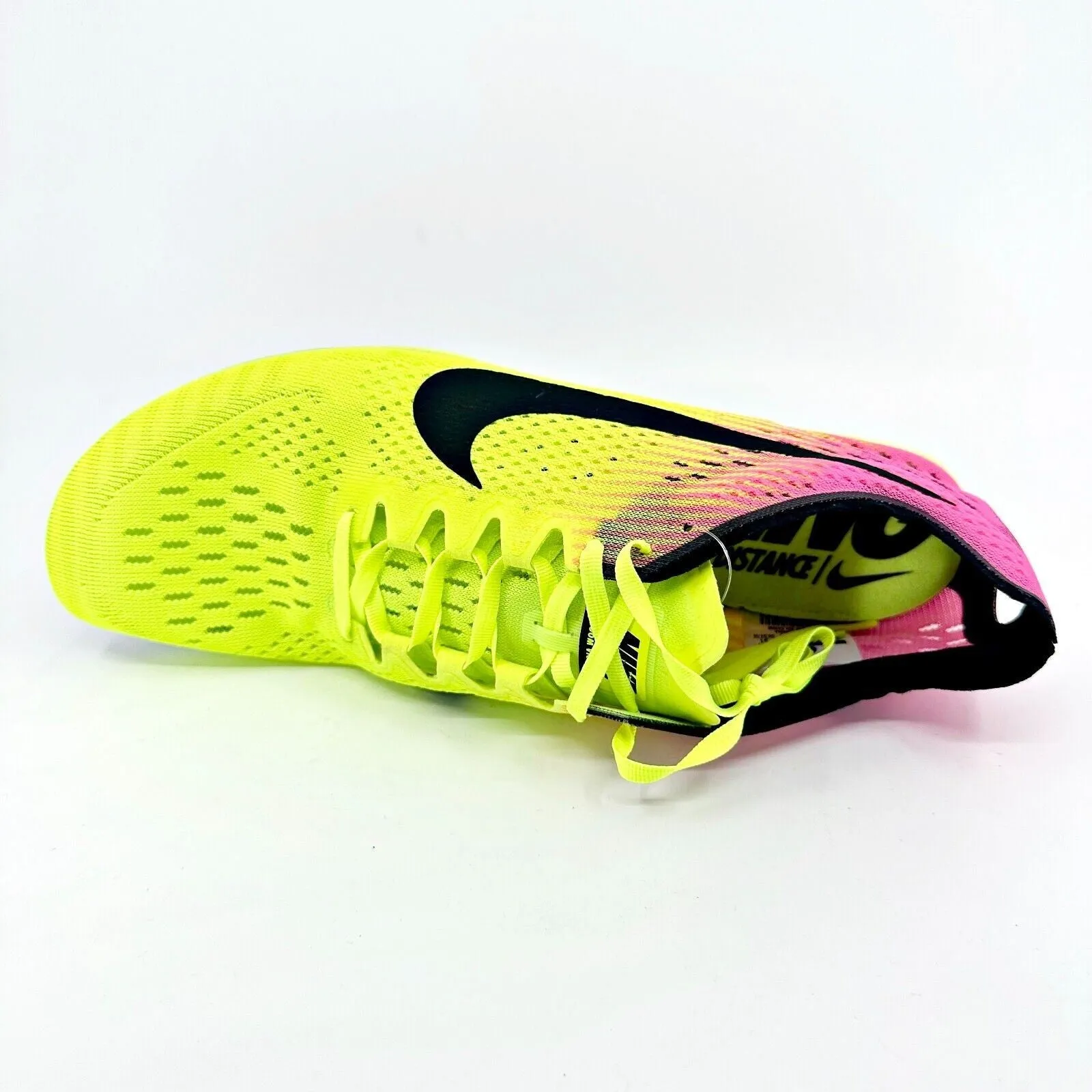 Nike Zoom Victory 3 OC Volt Pink Mens Track & Field Distance Running Shoes