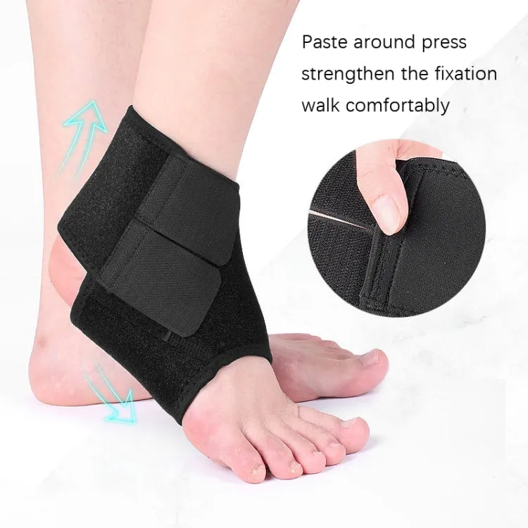 Outdoor Sports Anti-Strained Fixed Rehabilitation Ankle Support, Size: S Right