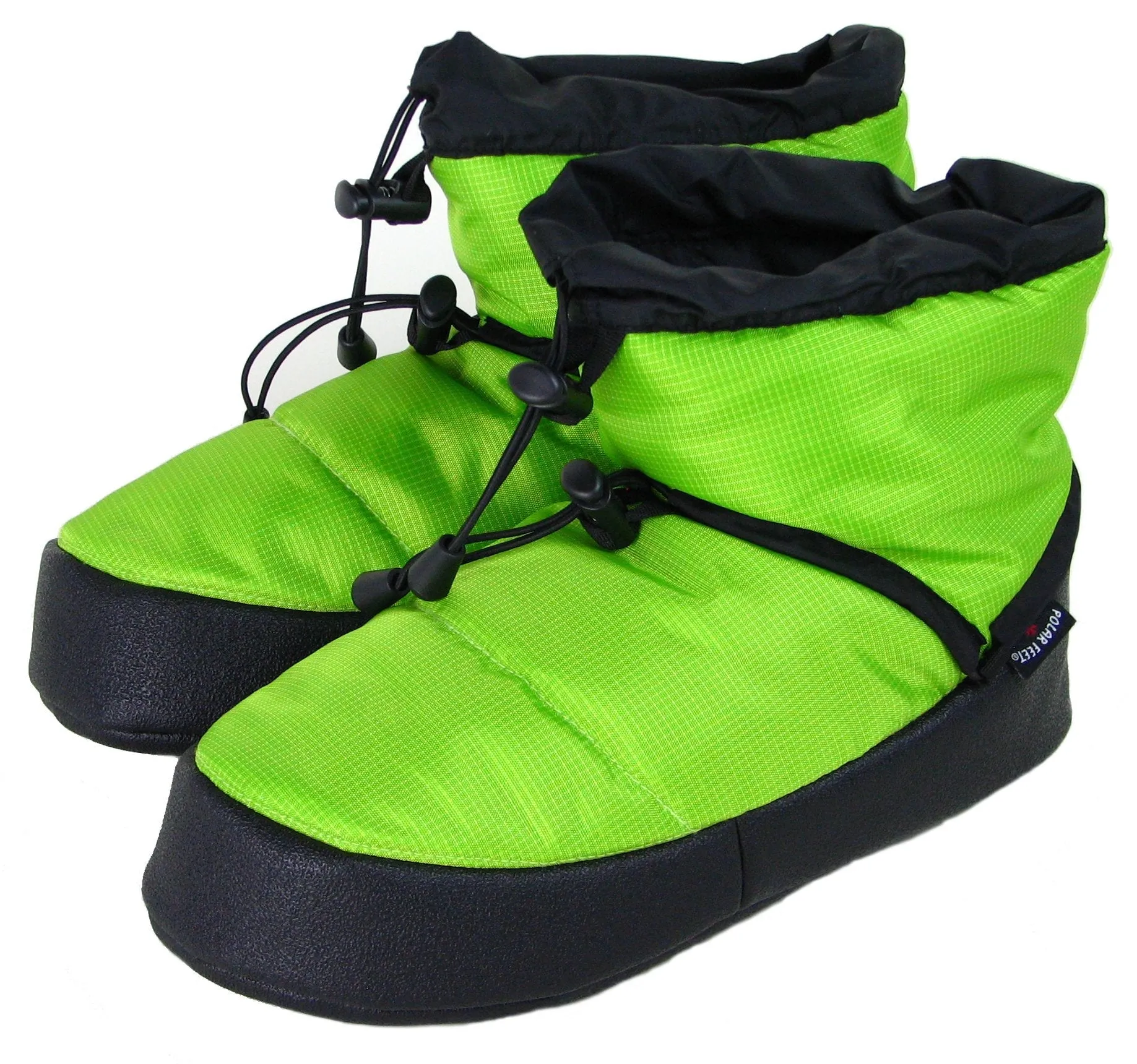 Polar Feet Camp Booties - Lime