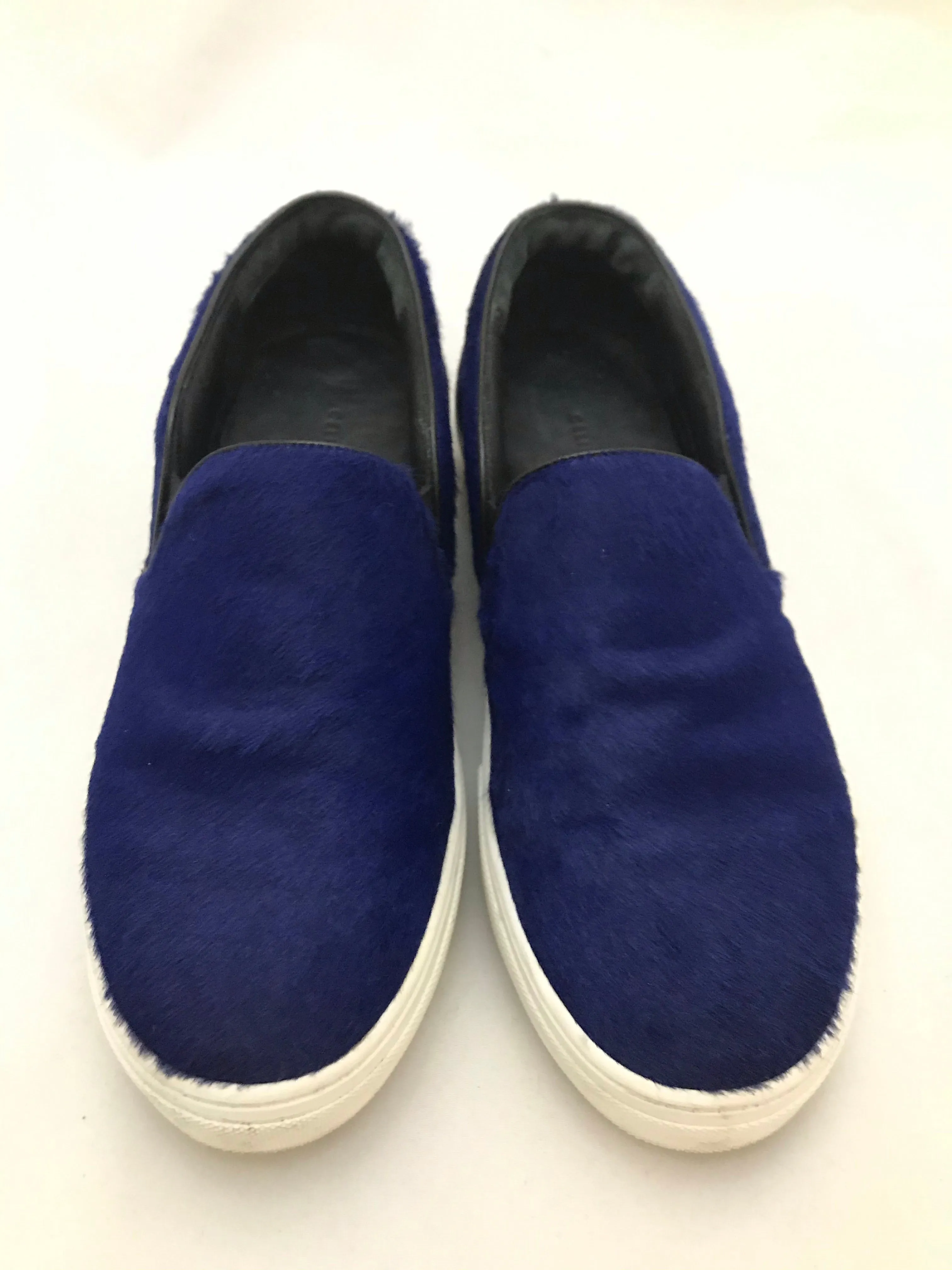 Pony Hair Skate Slip Ons