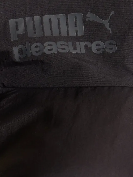 PUMA   Pleasures logo track jacket 