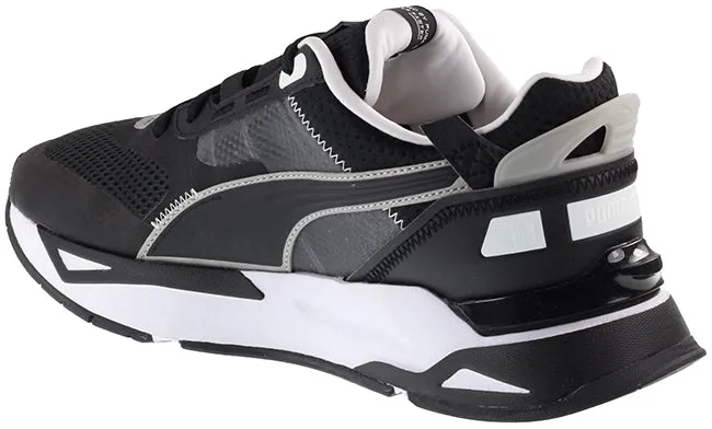 Puma Trainers Mens Mirage Sport Tech Black Silver