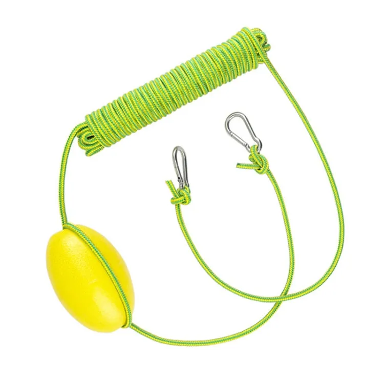 PVC Traction Drift Brake Fishing Sea Anchor, Size: 24 inch Orange With Yellow Green Rope Float