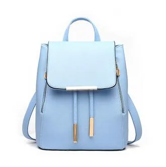 Quality Synthetic Leather Mochila Escolar School Bags for Teenage Girls