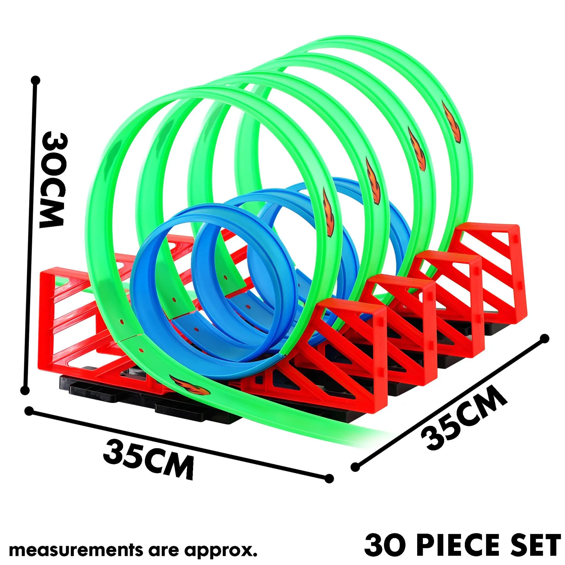 Racing Track 360° with Toy Car