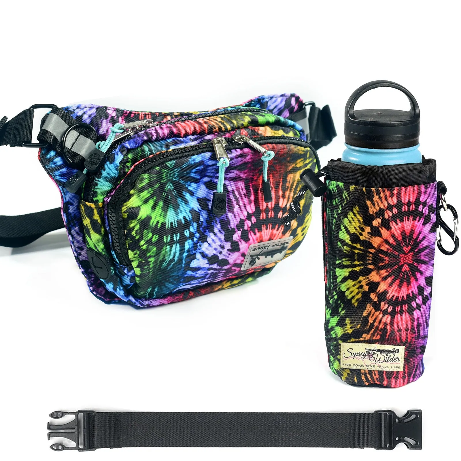 Rainbow Tie-Dye Rover Hip Pack 2.0