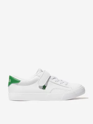 Ralph Lauren Boys Theron V Trainers in White