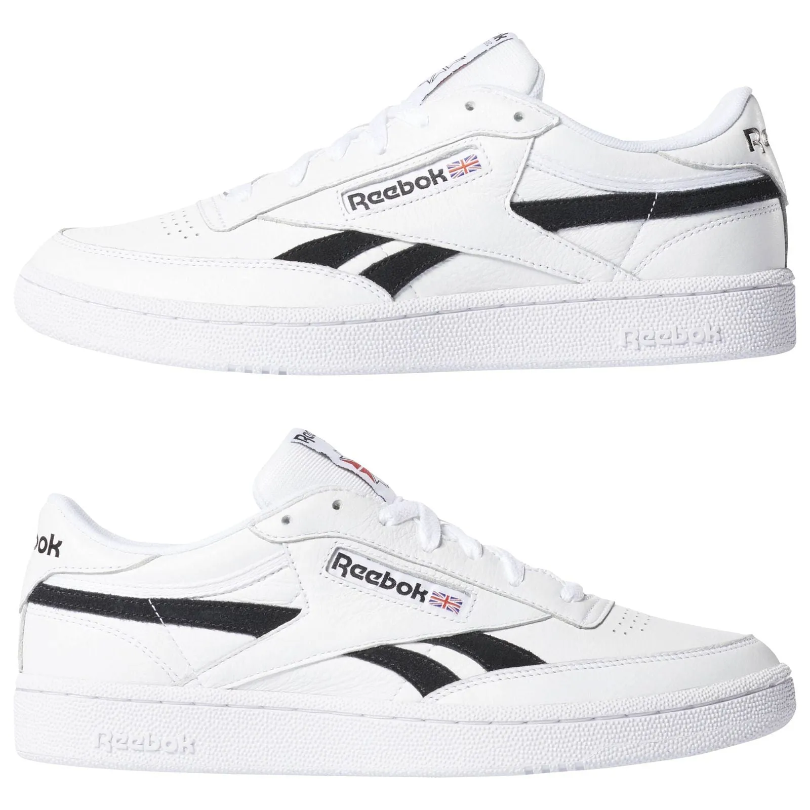 Reebok Club C Revenge Plus Trainers - White/Black