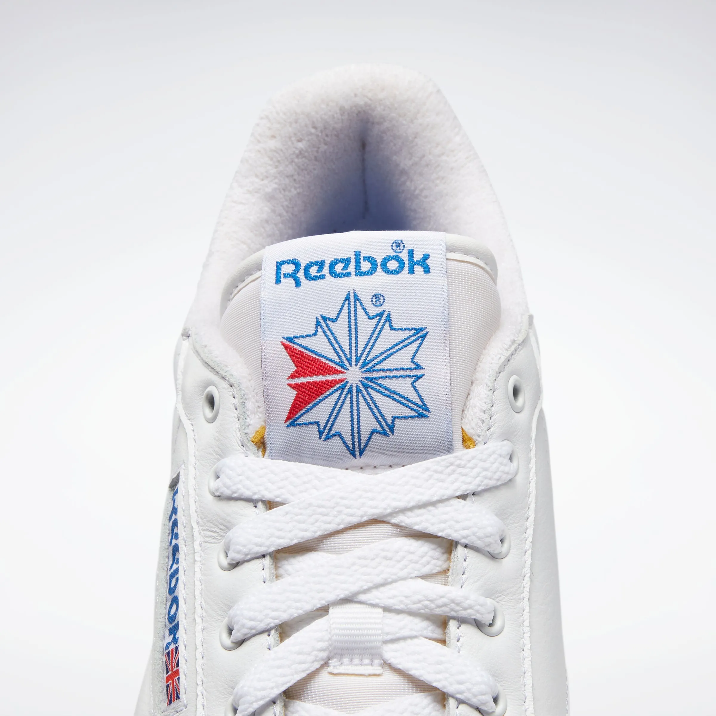 Reebok Footwear Men Club C Grounds Shoes Ftwwht/Vecblu/Vecred