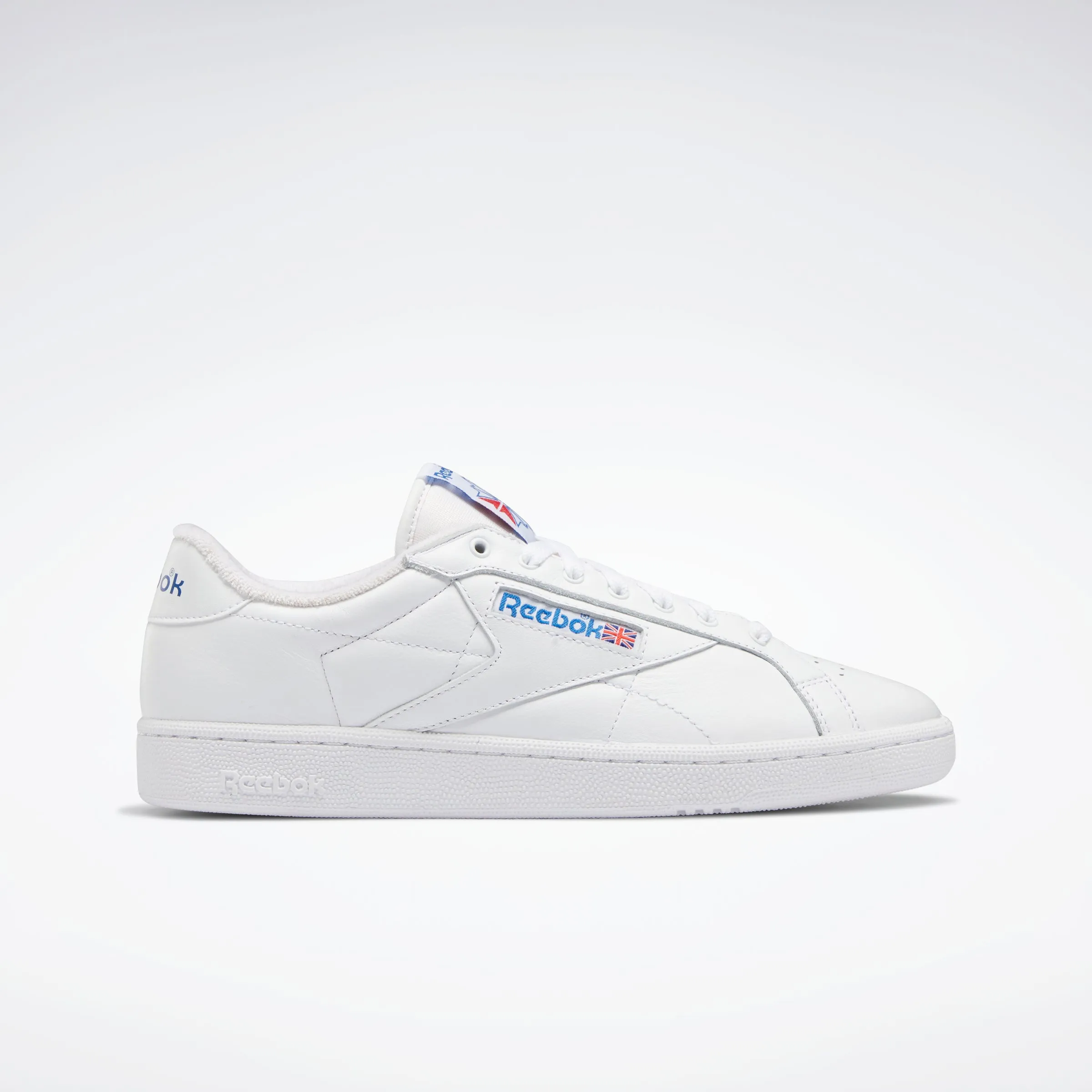 Reebok Footwear Men Club C Grounds Shoes Ftwwht/Vecblu/Vecred