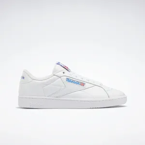 Reebok Footwear Men Club C Grounds Shoes Ftwwht/Vecblu/Vecred